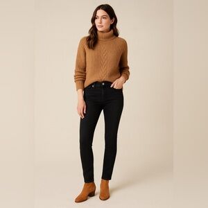 EUC Paige Womenâs High-waist Black Verdugo Ankle Jeans â Sz 31